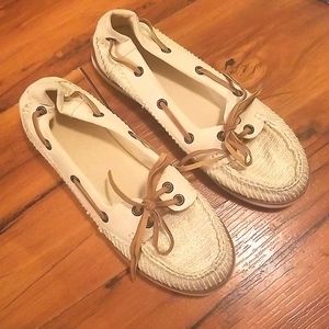 BAMBOO 'Boat Shoe' Loafers Sz 7